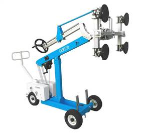 Robot per l'installazione di vetri/finestre GRM250